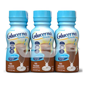 Bebida nutricional GLUCERNA chocolate 6 pack