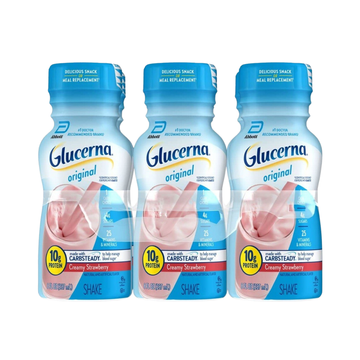 Glucerna Original Batido Nutricional Fresa 6 botellas de 8oz