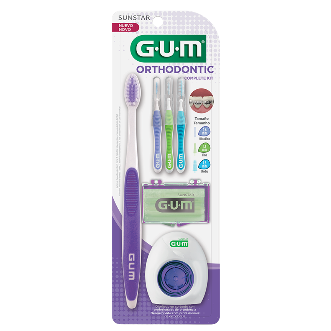Kit de ortodoncia GUM limpieza brackets