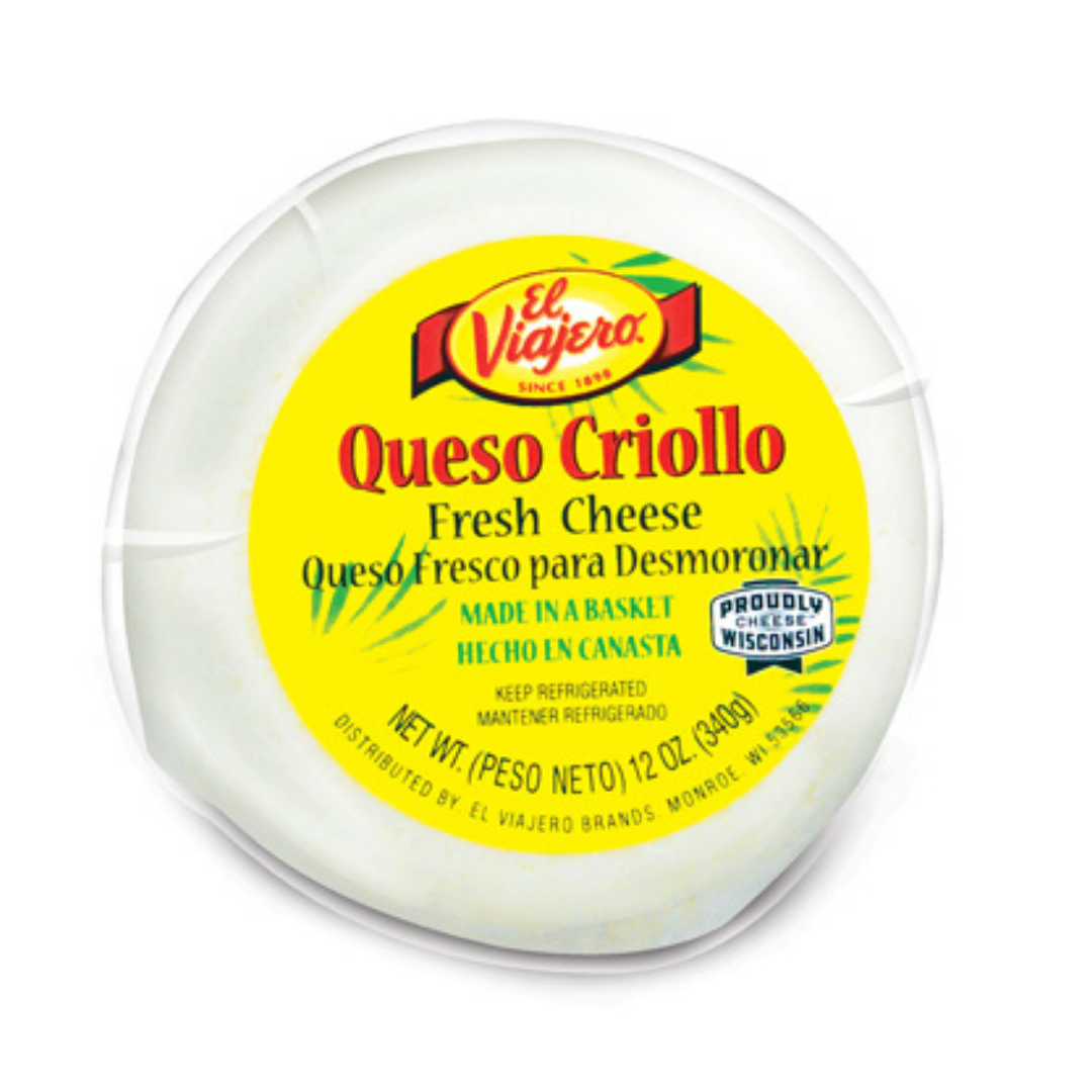 El Viajero Queso Criollo puertorriqueño fresco 12oz
