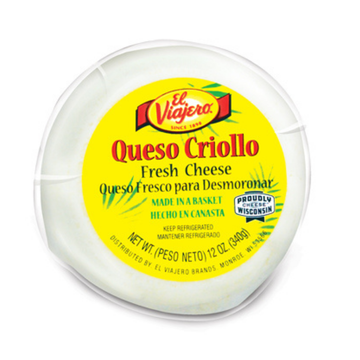 El Viajero Queso Criollo puertorriqueño fresco 12oz