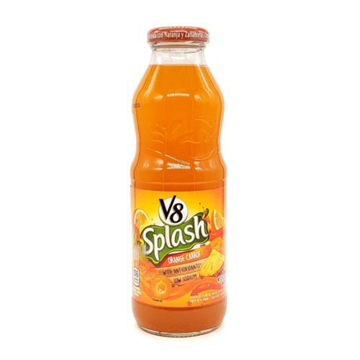 V8 Splash Orange Carrot Juice Beverage 16oz jugo naranja zanahoria