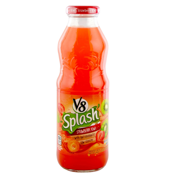 V8 Splash Strawberry Kiwi Juice Beverage 16oz jugo fresa kiwi