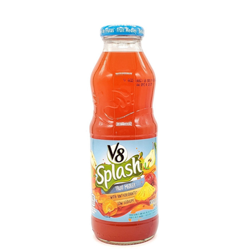 V8 Splash Fruit Medley Juice Beverage 16oz jugo mezcla frutas