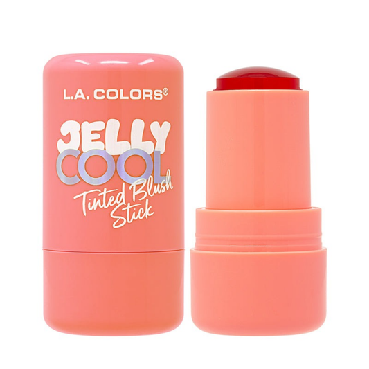 L.A. Colors Jelly Cool Blush Berry Bliss rubor en barra rosa baya