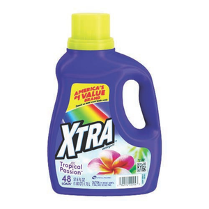 XTRA Tropical Passion Liquid Laundry Detergent 57.6oz detergente ropa