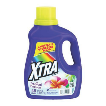 XTRA Tropical Passion Liquid Laundry Detergent 57.6oz detergente ropa