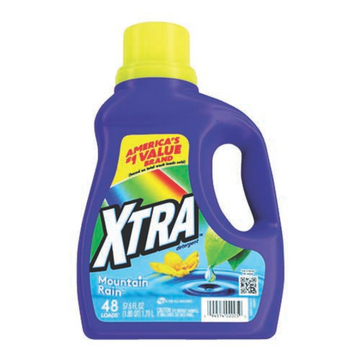 XTRA Mountain Rain Liquid Laundry Detergent 57.6oz detergente fresco