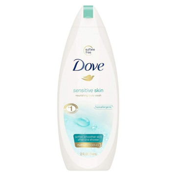 Dove Sensitive Skin Nourishing Body Wash (12oz)