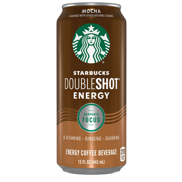 Starbucks Doubleshot Energy Coffee Mocha 15 oz energético