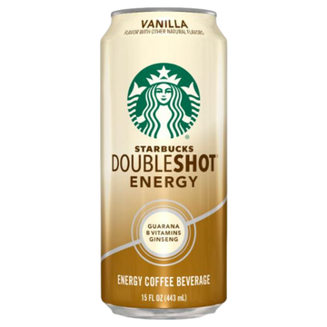 Starbucks Doubleshot Energy Coffee Hazelnut 15 oz energético