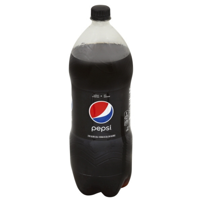 Pepsi Black Zero Sugar Cola Soda (1.75L)