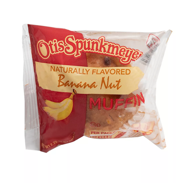 Otis Spunkmeyer Banana Nut Muffin 2.2oz