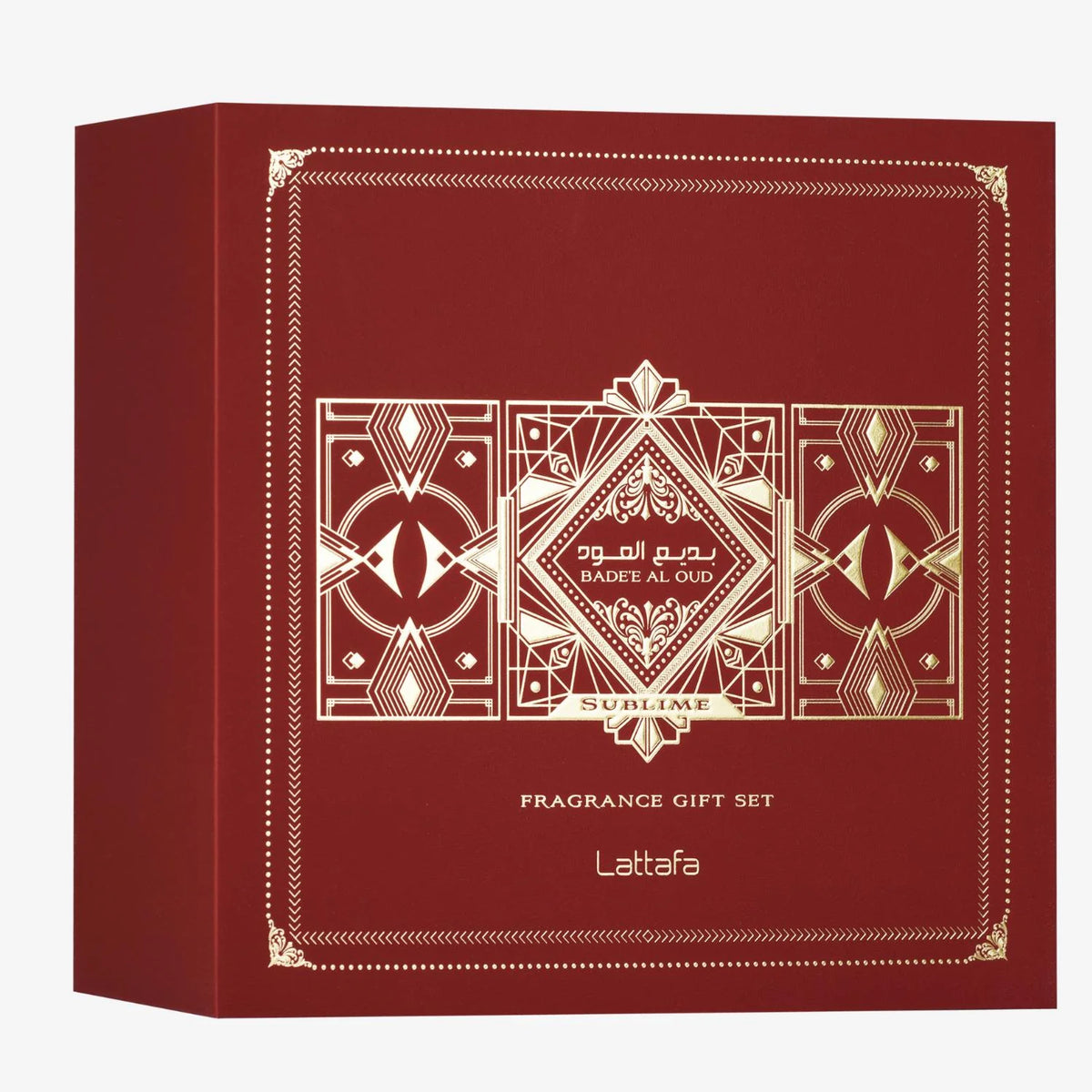 Lattafa Bade’e Al Oud Sublime – Set de regalo unisex, 3 piezas