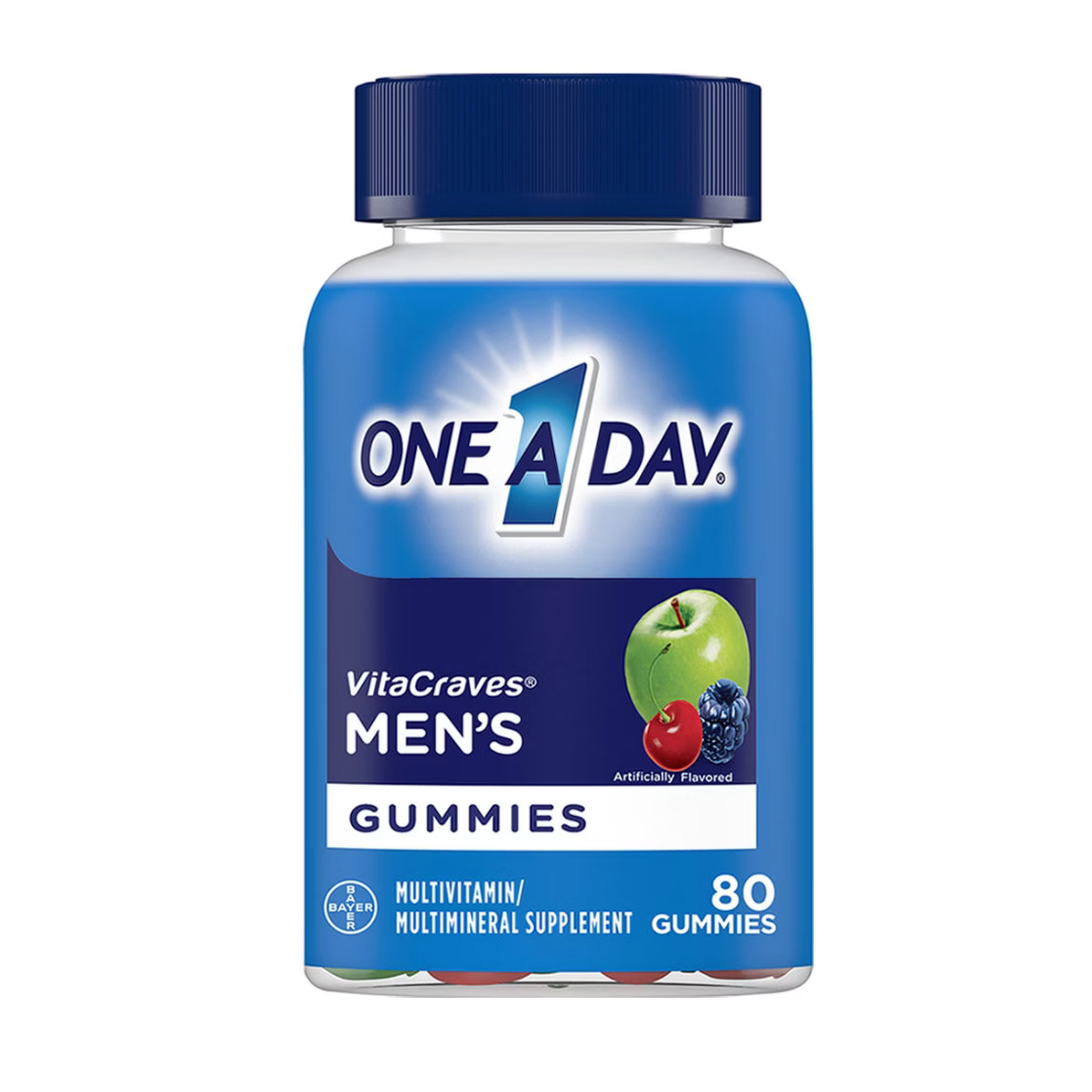 Gomitas multivitamínicas One A Day VitaCraves para hombre 80 unidades