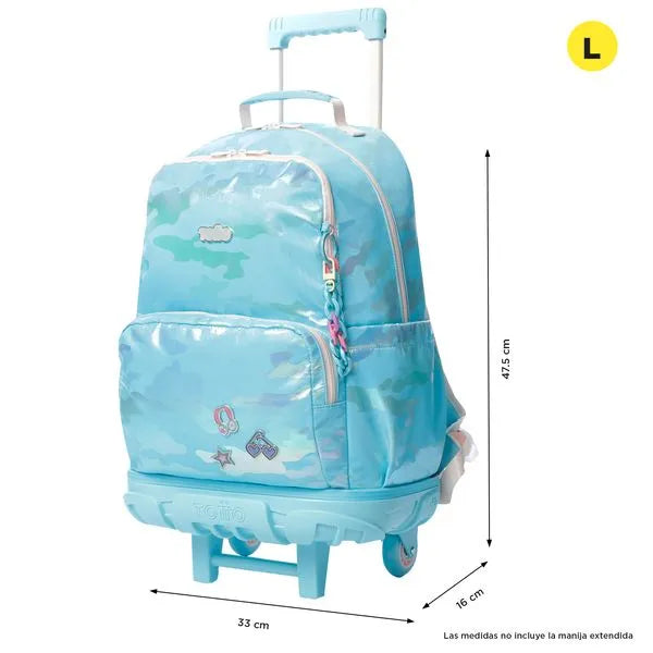 Juego de 3 piezas Totto Bulto Majestic en azul