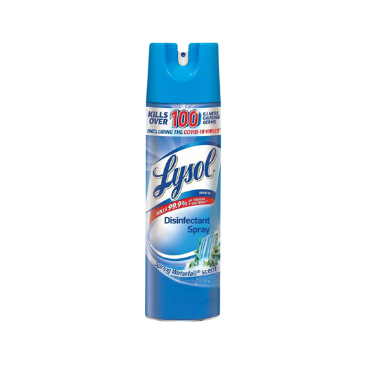 Lysol Disinfectant Spray Spring Waterfall desinfectante en aerosol 19oz