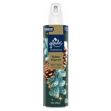 Glade Aerosol Pine Balm & Spruce aromatizante 8oz