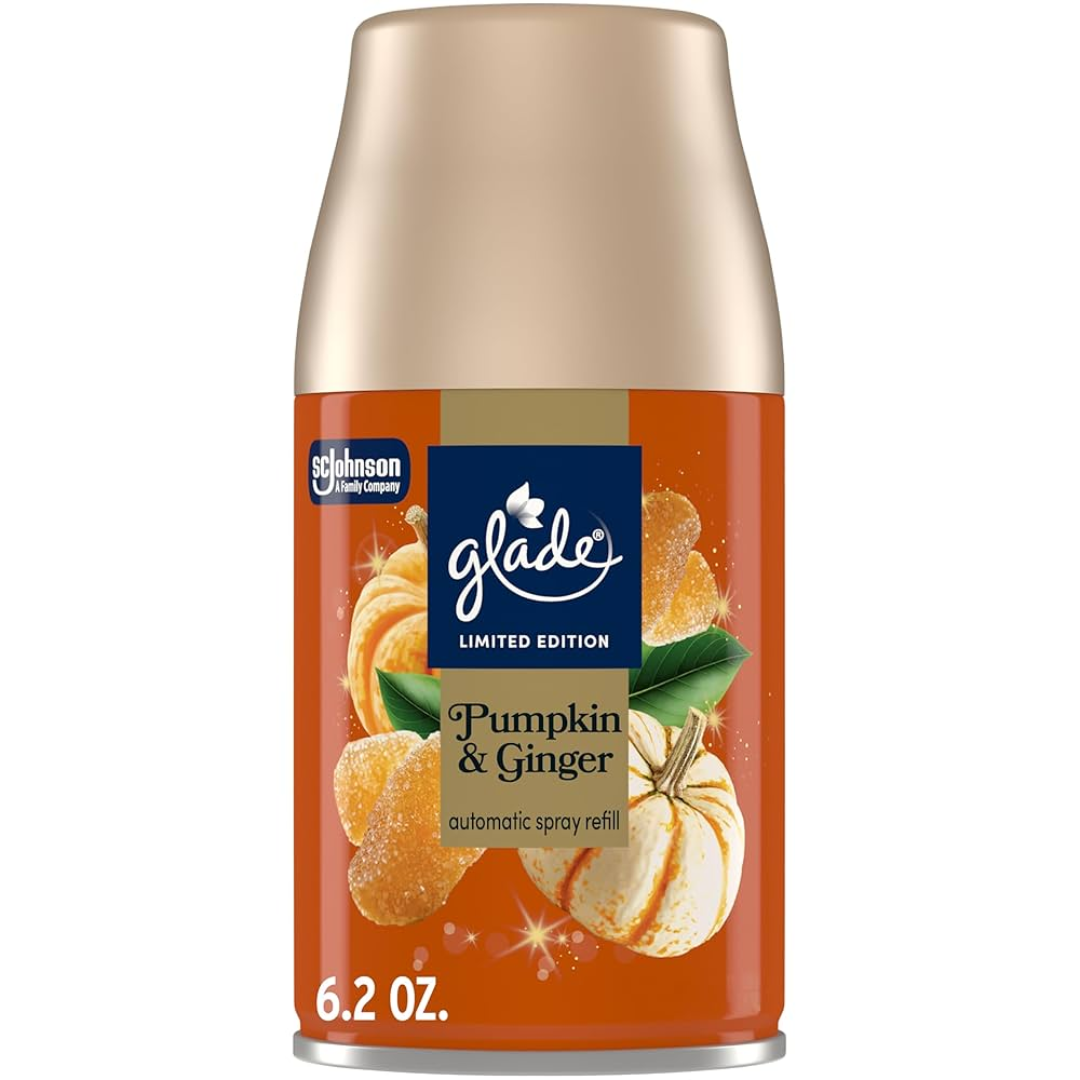 Glade Automatic Spray Pumpkin & Gin fragancia recarga 6.2oz