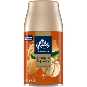 Glade Automatic Spray Pumpkin & Gin fragancia recarga 6.2oz