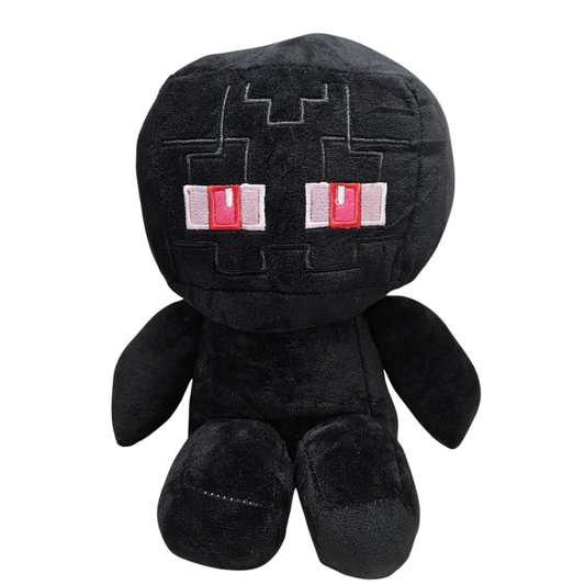 Jay Franco Minecraft Enderman Plush peluche criatura negra ojos morados