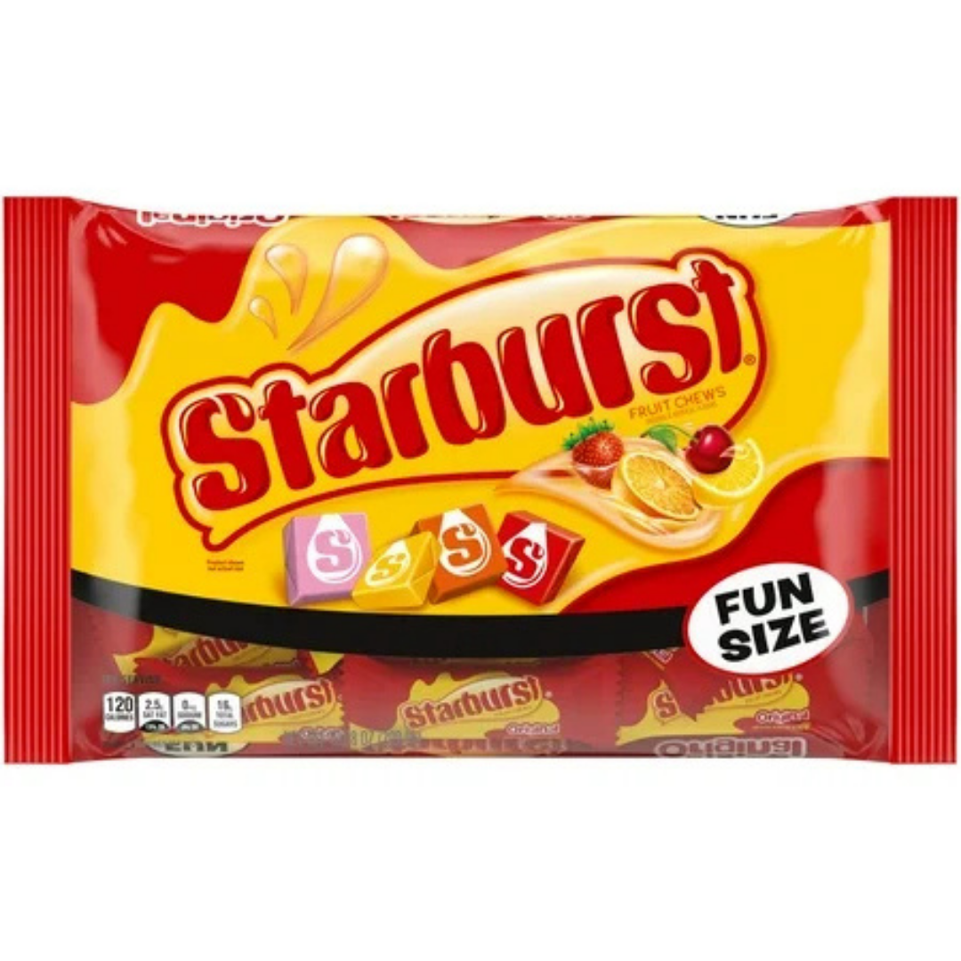 Starburst Fun Size caramelos frutales masticables 10.58oz