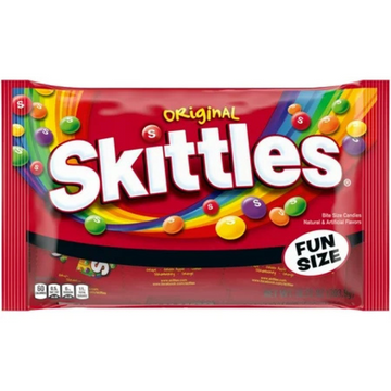 Skittles Original Fun Size Candy caramelos frutales