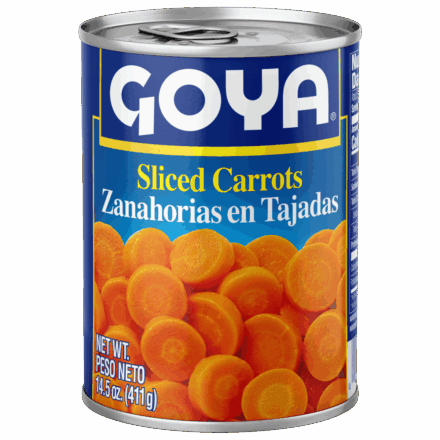 Zanahorias Rebanadas | GOYA| 8.25 oz