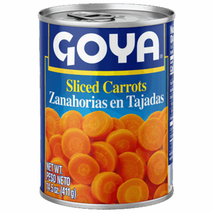 Zanahorias Rebanadas | GOYA| 8.25 oz