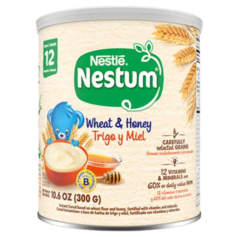 Nestum Wheat & Honey Cereal (10.6 oz)