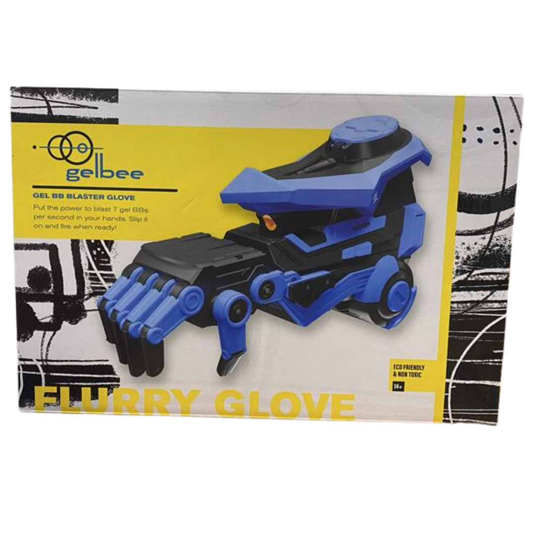 Gelbee Flurry Glove Gel BB Blaster guante lanzador de bolas de gel juguete