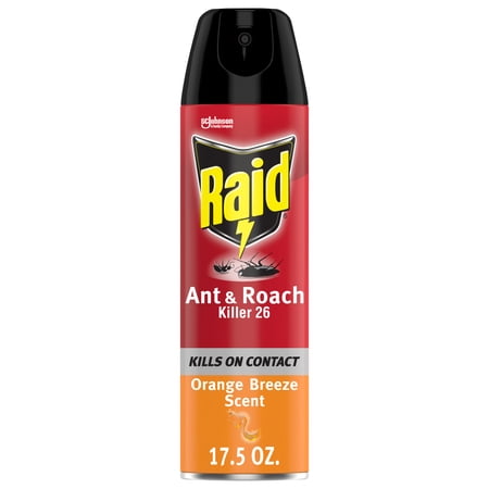 Raid Ant & Roach Killer 26 Orange Breeze Scent 17.5 oz Raid – Farmacia Savia Puerto Rico