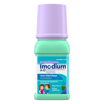 Imodium A-D Children’s Liquid diarrea infantil alivio seguro 4oz