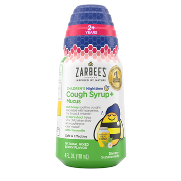 Zarbee's Children's Cough + Mucus Syrup jarabe infantil tos y mucosidad