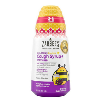 Zarbee's Children's Cough Syrup jarabe infantil para la tos