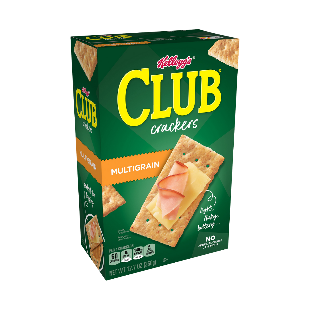 Caja de galletas Kellogg's Club Multigrain 12.7 onzas