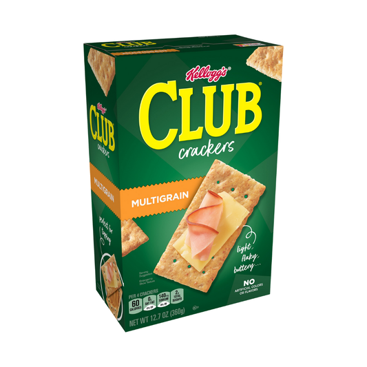 Caja de galletas Kellogg's Club Multigrain 12.7 onzas