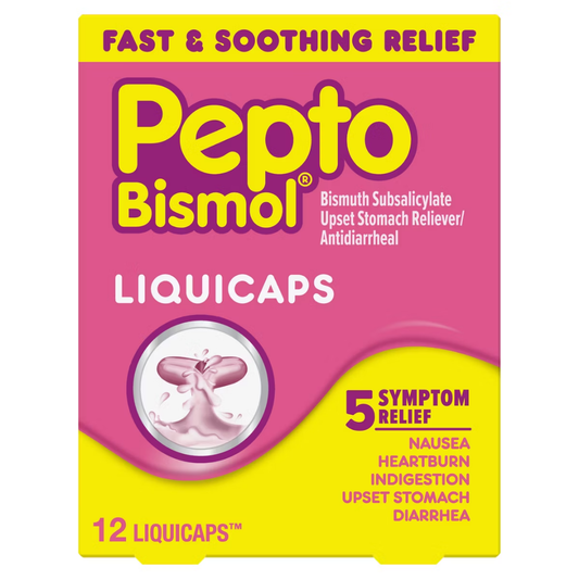 Pepto Bismol LiquiCap 12 count
