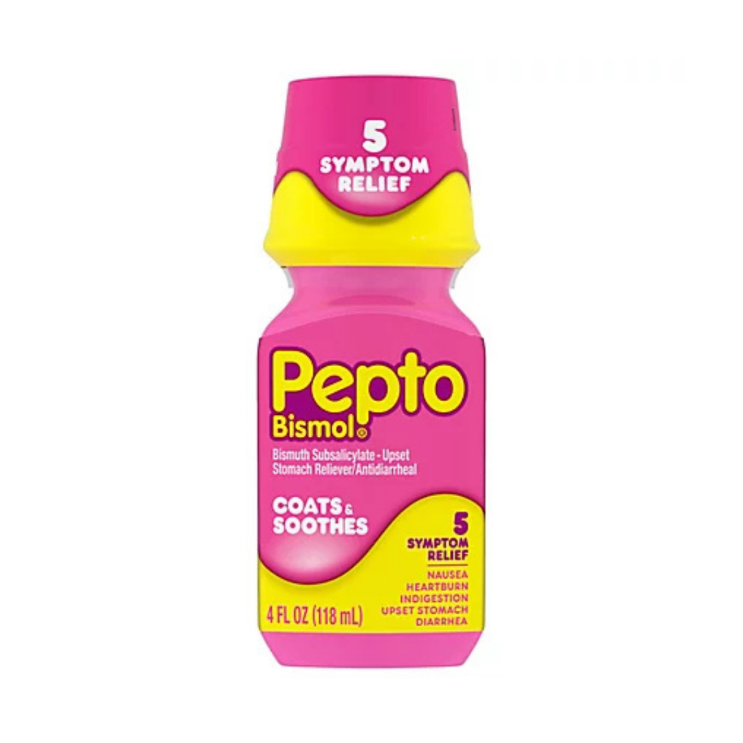 Pepto-Bismol Original alivio para malestar estomacal líquido 4oz