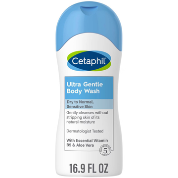 Cetaphil Ultra Gentle Body Wash Refreshing Scent 16.9oz jabón aroma fresco