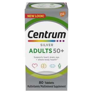 Centrum Silver Adults 50+ Multivitamin (80 ct)