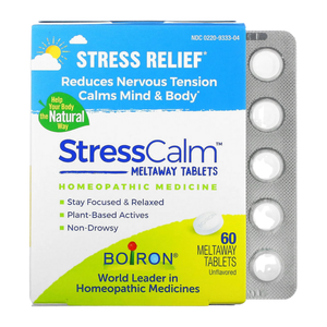 Boiron StressCalm tabletas homeopáticas para alivio del estrés 60 unidades