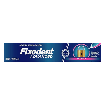 Fixodent Advanced Max Hold adhesivo dental 2.2oz