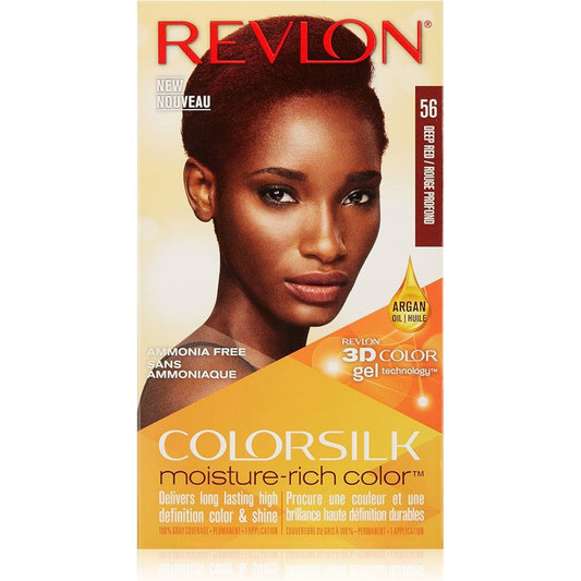 Revlon Colorsilk Tinte Permanente 56 True Red rojo vibrante sin amoniaco