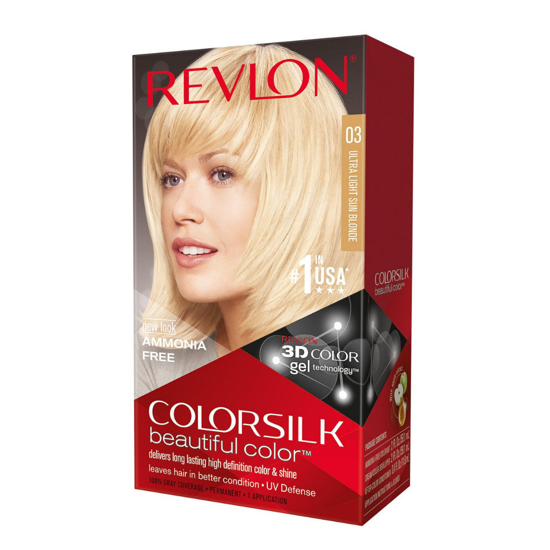 Revlon Colorsilk Tinte 03 Ultra Light Sun Blonde rubio dorado claro