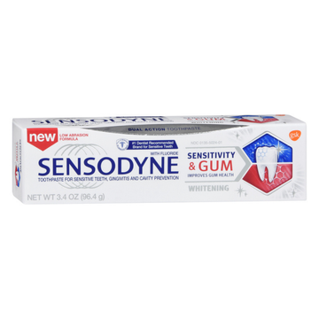 Sensodyne Sensitivity and Gum Whitening pasta dental encías 3.4oz