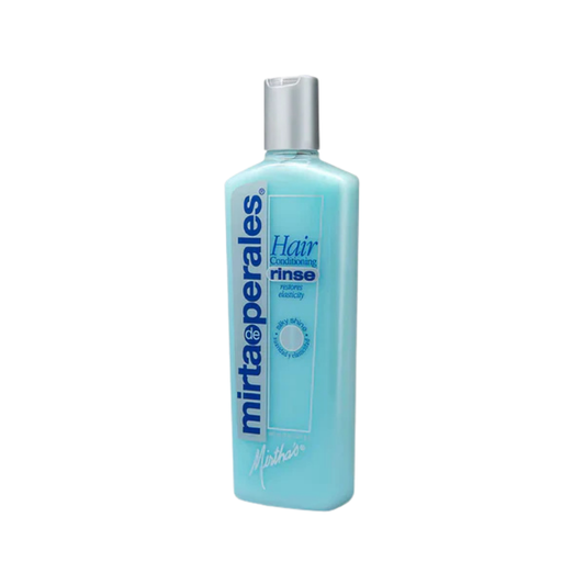 Mirta de Perales Hair Conditioning Rinse enjuague acondicionador azul 8oz