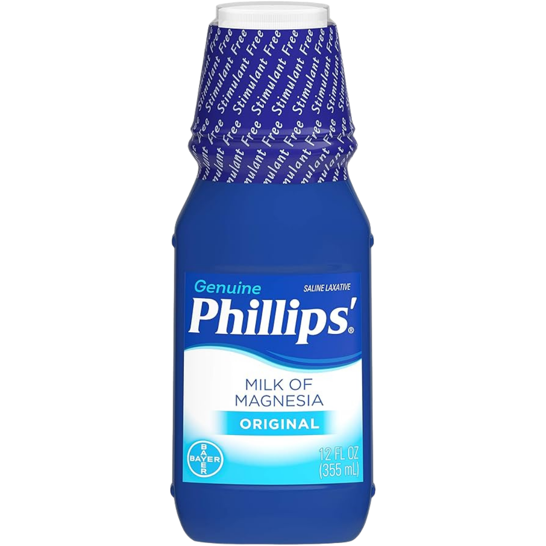 Phillips Milk of Magnesia Original laxante suave 12oz