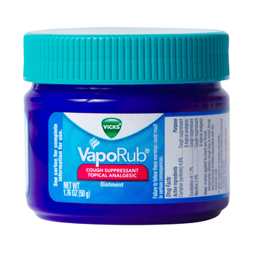 Vicks VapoRub ungüento de pecho original 1.76oz mentol alcanfor eucalipto