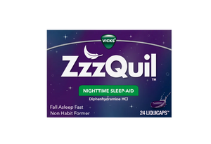 Vicks ZzzQuil Nighttime Sleep Aid 12 Liquicaps pastillas para dormir